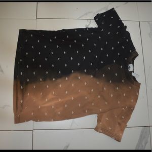 Half bleached adidas shirt